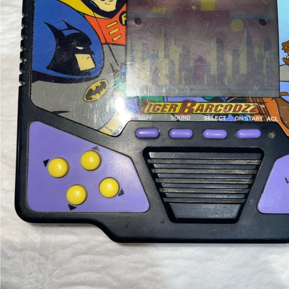 Tiger Electronics Tiger Barcodzz The Adventure Of Batman & Robin - TESTED WORKS